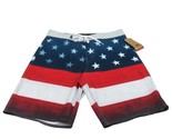 Vans Era USA American Flag Boardshort Swim Trunks Mens Size 30 NEW VN0A3... - $23.95