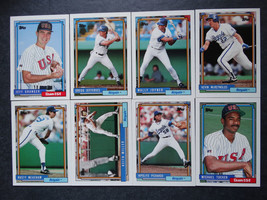 1992 Topps Traded Kansas City Royals Team Set of 8 Baseball Cards - £2.09 GBP