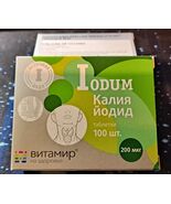 Potassium Iodide Tablets 100mg x100 tablets food supplement - $19.95