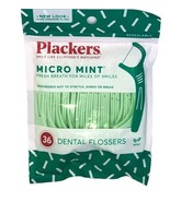 SHIP N 24HR-Plackers Micro Mint Dental Flossers Floss 1-36ct pack RARE-B... - $5.82