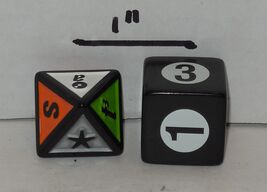 Screenlife Deluxe Movie Scene it DVD Board Game Replacement Set of 2 Dic... - $4.90