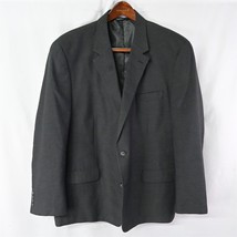 Michael Kors 52R Charcoal Gray 2Btn Blazer Suit Jacket Sport Coat - $39.99