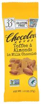 READ (12) CHOCOLOVE Mini Toffee And Almond Chocolate Bar, 1.3OZ - $28.70