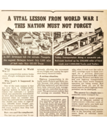 1944 Fruehauf Trailer Co Advertisement WW2 Era WW1 Railroad Congestion D... - $458.28 MXN