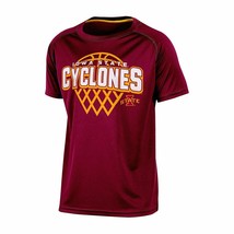 NWT NCAA Iowa State Cyclones Boys Large Crimson Short Sleeve Tee Shirt - $320.21 MXN