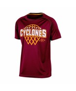 NWT NCAA Iowa State Cyclones Boys Large Crimson Short Sleeve Tee Shirt - $323.82 MXN