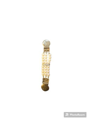 Primary image for Vintage Sweater Clip Faux Pearls