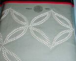 Sferra Cossa Euro Sham Silver Sage Embroidered Dot Egyptian Cotton Perca... - $46.43
