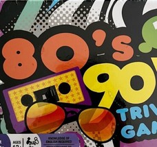 80s 90s Trivia Game Brand New Sealed Adults 2 Plus Players 2015 Pop Cult... - $19.99