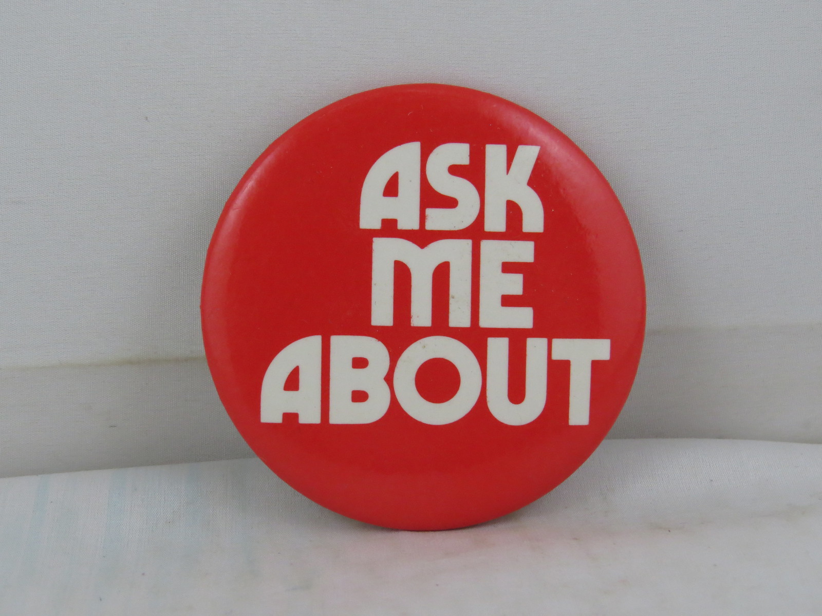 Vintage Canadian Political Pin - Canadian Liberal Party Ask Me About - C... - $15.00