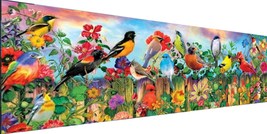 JATOK 5D Diamond Painting Kits for Adults (35.4X11.8Inch) DIY Large Birds Flower - £9.48 GBP