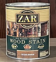 ZAR Oil-Based Interior Wood Stain 128 Early American 1 Quart Qt New - $58.41
