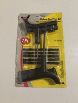 Victor 7 Piece Deluxe Tire Repair Reamer Plug Kit Car Truck Pistol Grip - $150.76 MXN