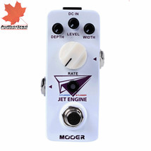 Mooer JET ENGINE Dual Digital Flanger Micro Guitar Effects Pedal - $62.37