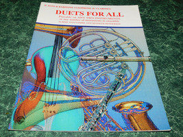 Duets for All Eb Alto Baritone Saxophone Eb Clarinet by Albert Stoutamire - $55.27 MXN