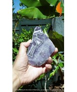 Chevron Amethyst polished freeform - $54.09 CAD