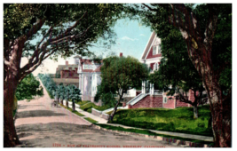 No. 1704 Row of Fraternity Houses Berkeley, CA Mitchell Postcard - £13.41 GBP