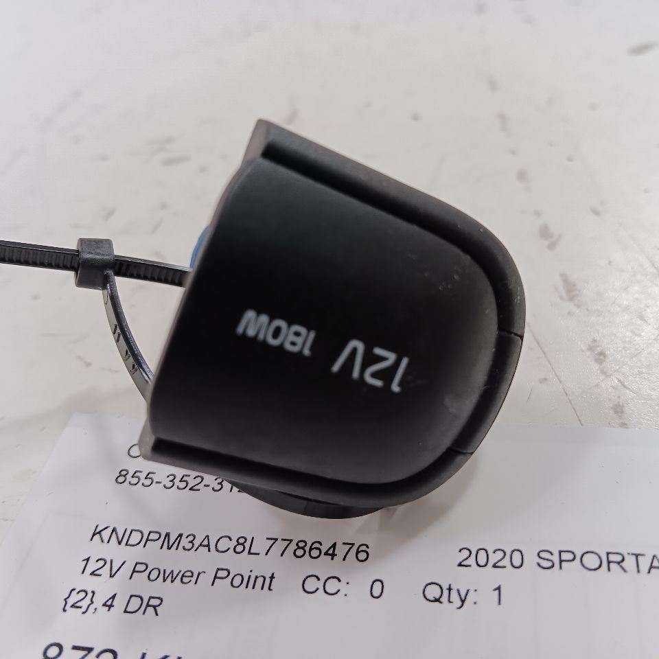 Kia Sportage 12V Power Port Socket  2022 2021 2020 2019 2018 - $35.95