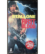 First Blood (Carolco, 1990, VHS) - £7.46 GBP