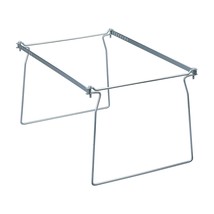 Smead Steel Hanging File Folder Frame, Letter Size, Gray, Adjustable Len... - $32.29