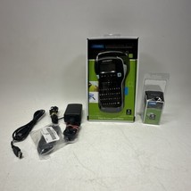 Dymo LabelManager 160 Label Maker - Black Original Box Manual Cord Extras VGC - £20.52 GBP