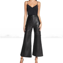 Original Soft Leather Pant Women Fashion Handmade Casual Stylish Formal ... - $105.47+