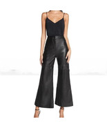 Original Soft Leather Pant Women Fashion Handmade Casual Stylish Formal ... - $105.47+