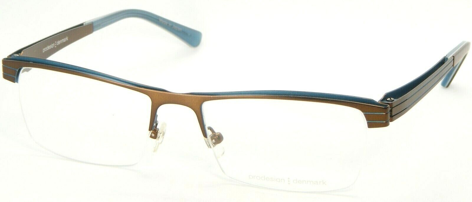 Neuf Prodesign denmark 4133 5021 Marron Medium Mat Lunettes 53-17-135mm ... - £52.47 GBP