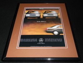1994 Mercedes Benz C Class Framed 11x14 ORIGINAL Vintage Advertisement - £27.23 GBP