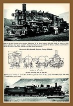 Denver and Rio Grande Narrow-Gauge Mikado - Art Print - £17.22 GBP+