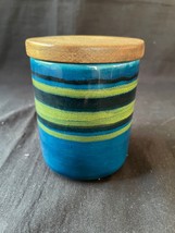 Vintage Bitossi CERAMIC POT WITH LID . Marked + Number - $88.99