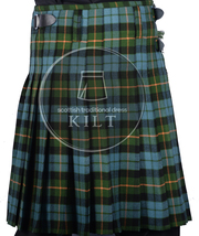 Scottish 8 Yard Traditional Gunn Ancient Kilt Highlanders Acrylic Tartan Kilt - £39.96 GBP+