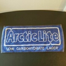 Vintage Arctic Lite Low Carbohydrate Lager Blue / White Beer Bar Towel - $37.13 CAD