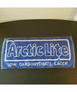 Vintage Arctic Lite Low Carbohydrate Lager Blue / White Beer Bar Towel - $37.20 CAD