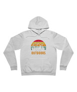 Unisex Sponge Fleece Pullover Hoodie with Sunset and Mountain Graphic, A... - £65.82 GBP+