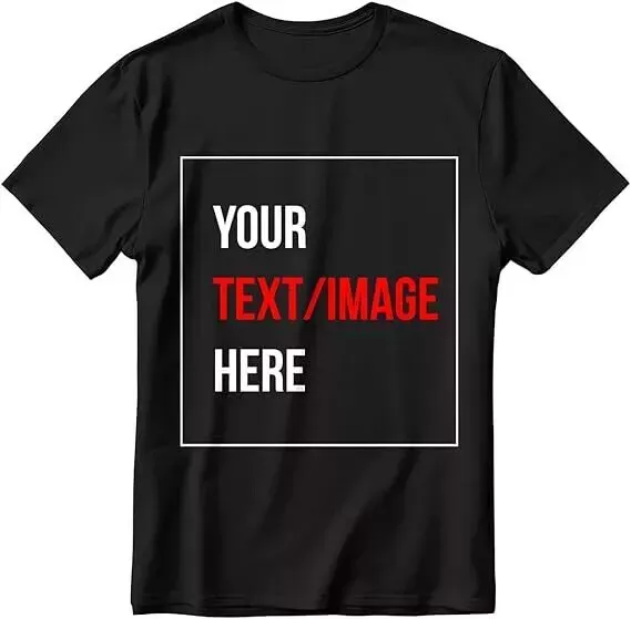 Custom Personalized TShirt Print Your Logo Photo Custom Made Shirt Gilda... - $15.99
