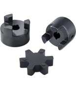 L075 Flexible 1/2Inch To 3/4Inch 3-Piece L Jaw Coupling Coupler Set Buna... - $651.46 MXN