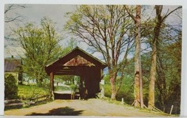 Waitsfield VT Historic Covered Bridge Postcard N7 - £8.01 GBP