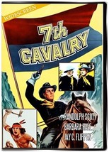 7th Cavalry 1956 DVD - Randolph Scott, Barbara Hale, Jay C Flippen - £9.12 GBP