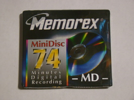 Memorex Mini Disc - 74 Minutes Digital Recording (New) - £6.25 GBP