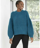NWT Women&#39;s A New Day Balloon Sleeve Pullover Sweater Sz XS - €13,53 EUR