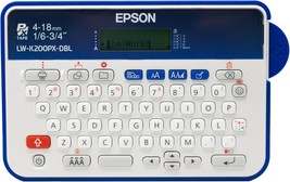 Labelworks Epson Lw-K200Px-Dbl Portable Qwerty Keyboard Label, Dark Blue... - $45.96