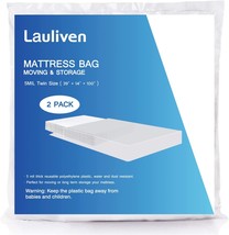 Lauliven 2-Pack Mattress Bag For Moving - Twin Size Mattress, 39 X 100 I... - $35.98
