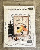 Tiny Dresden September &quot;End Of Summer” Mini Quilt Pattern by Suzn Quilts... - £7.61 GBP