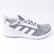 Adidas Kaptir 2.0 Cloud White Black Mens Size 8.5 Running Sneakers H00276 - £51.09 GBP