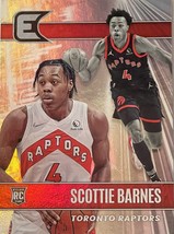 Scottie Barnes Rookie 2021-22 Panini Chronicles Essentials Toronto Raptors #332* - £4.69 GBP