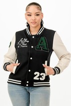 Women&#39;s Patch Varsity Bomber Jacket - €40,57 EUR