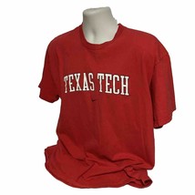 Vintage Y2K Texas Tech Red Raiders Football Mens Large T-Shirt Nike Team NCAA - £15.83 GBP