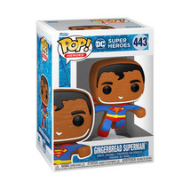 Funko POP! Gingerbread Superman #443 - Heroes: DC Holiday - New in Box - £8.82 GBP