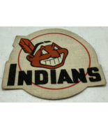 1955 Post Cereal Team Logo Patch Cleveland Indians Vintage MLB Baseball - £16.77 GBP